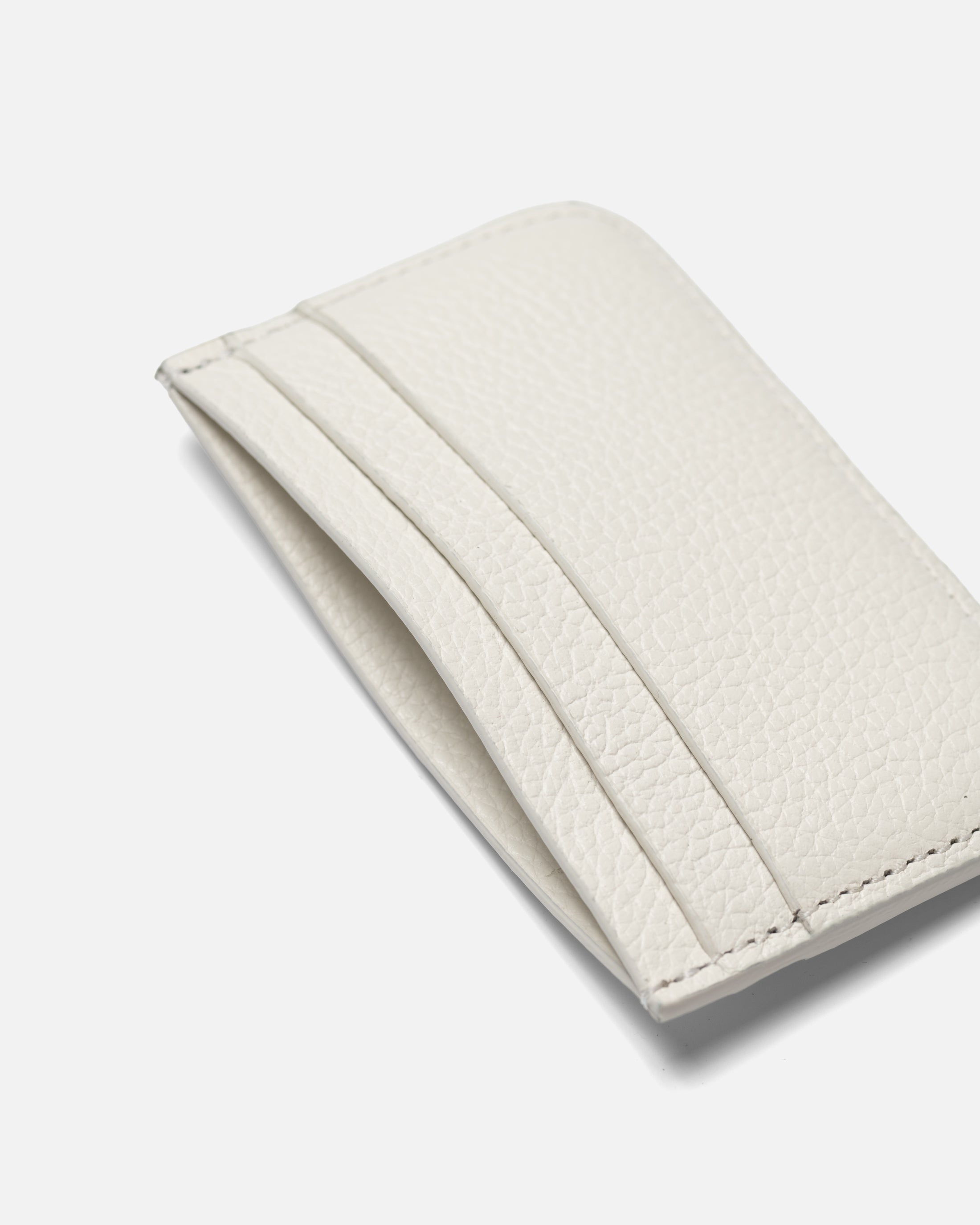 SIGNATURE CARD HOLDER WHITE/GOLD