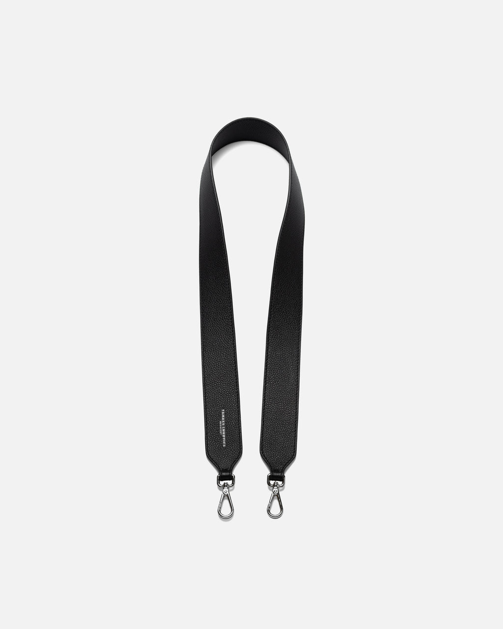 WIDE SHOULDER STRAP BLACK/SILVER