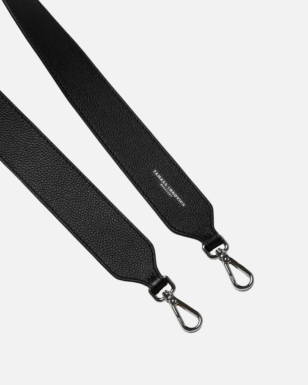 WIDE SHOULDER STRAP BLACK/SILVER