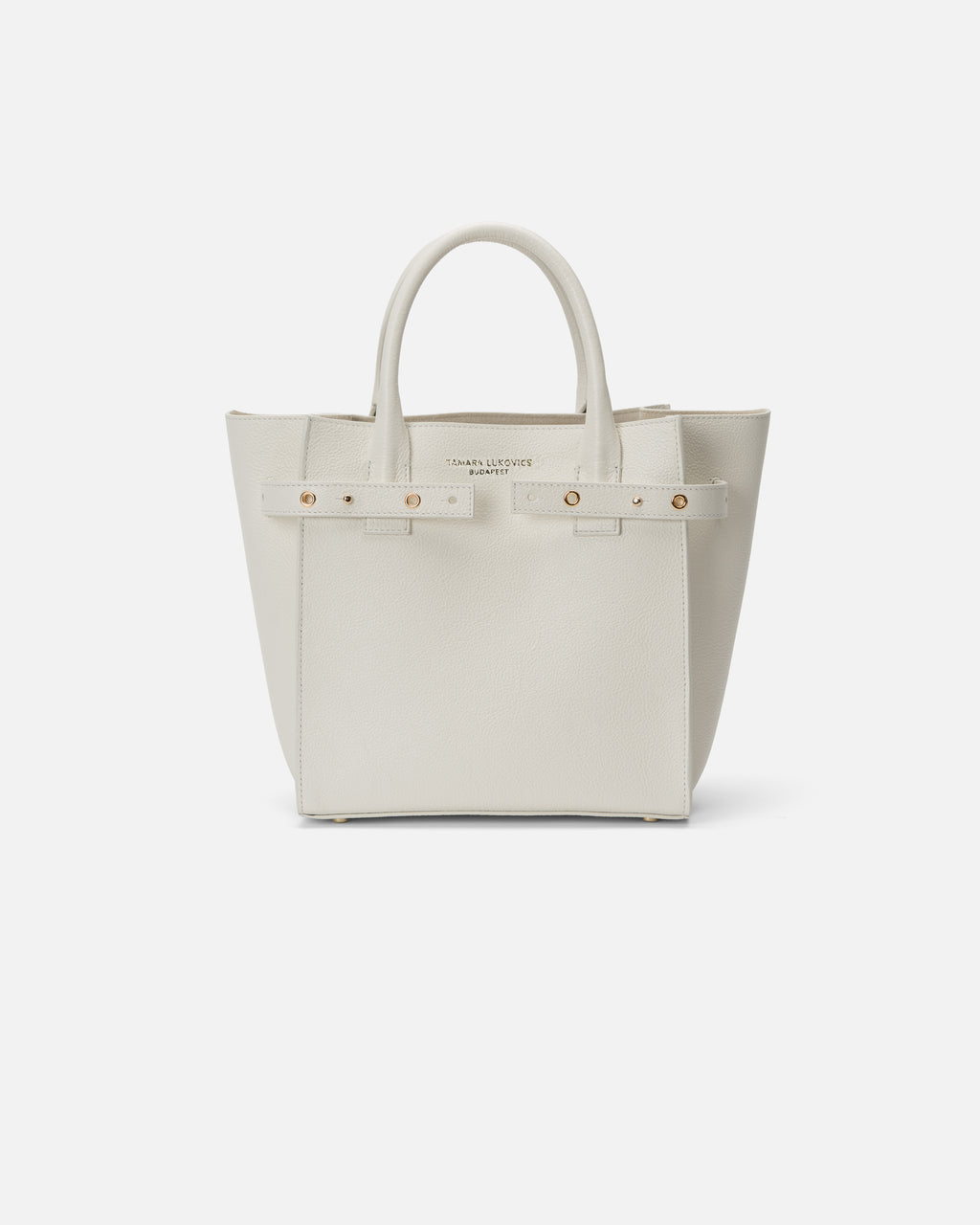 BROOKLYN MIDI WHITE/GOLD