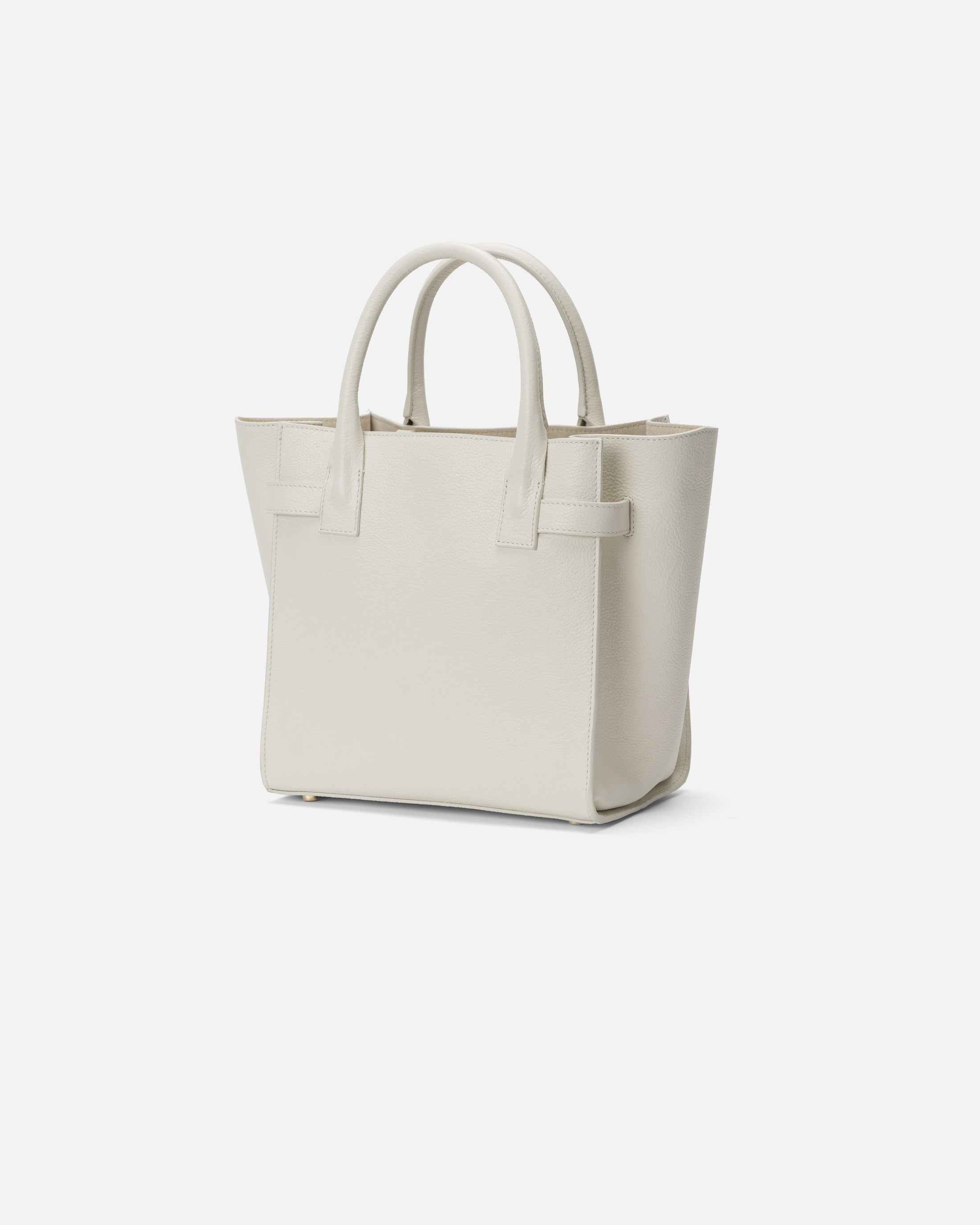 BROOKLYN MIDI WHITE/GOLD