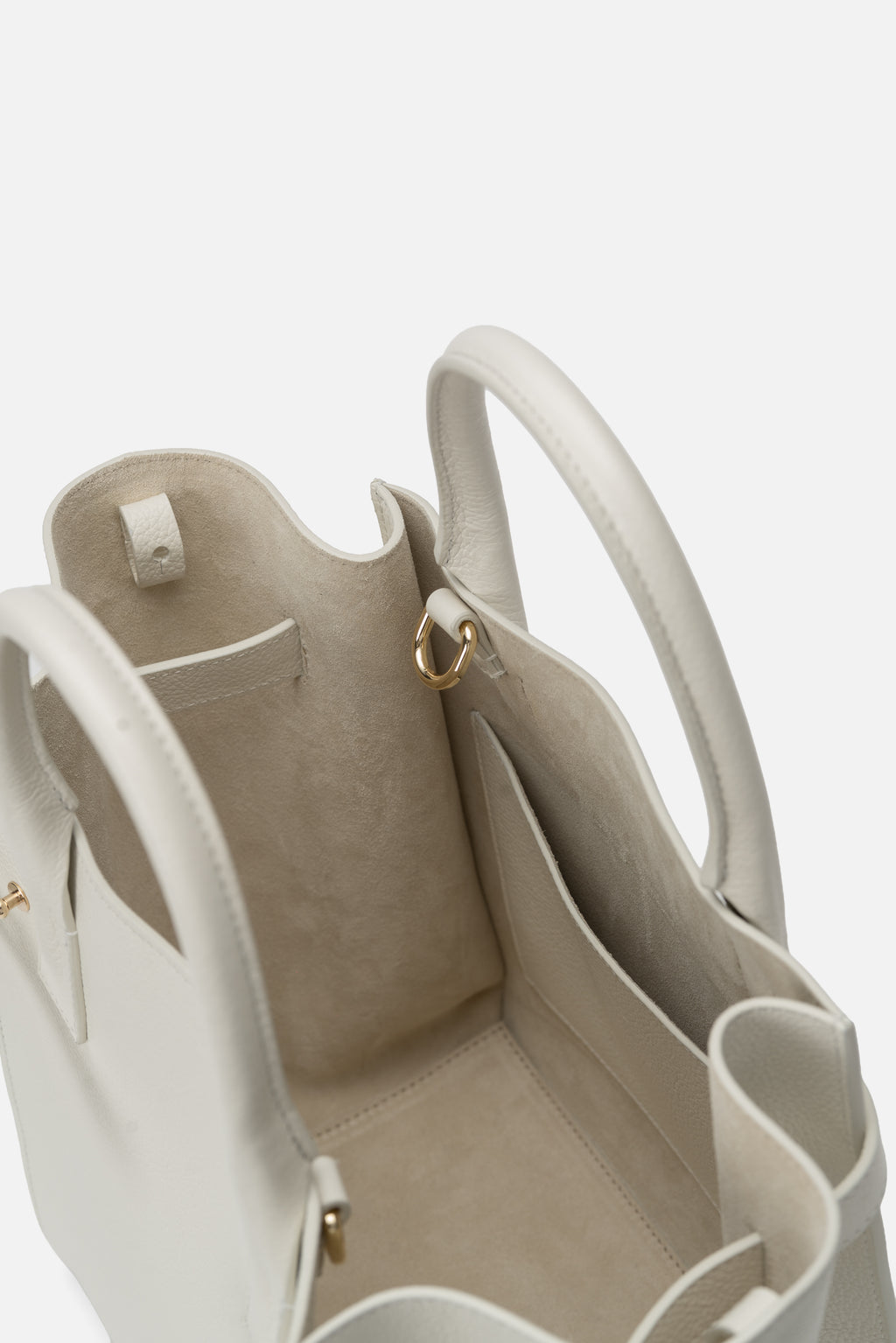 BROOKLYN MIDI WHITE/GOLD