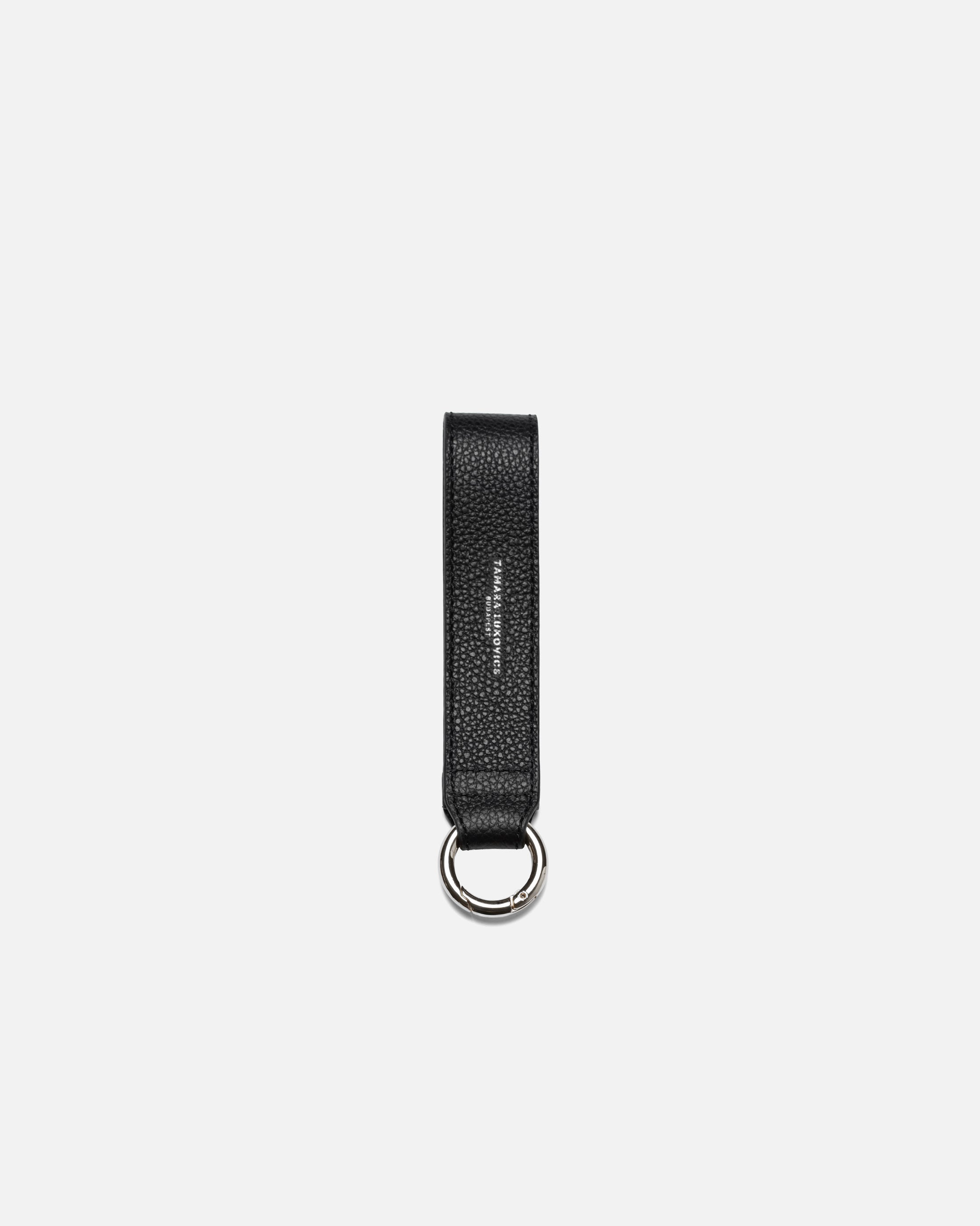 SIGNATURE KEYCHAIN BLACK/SILVER