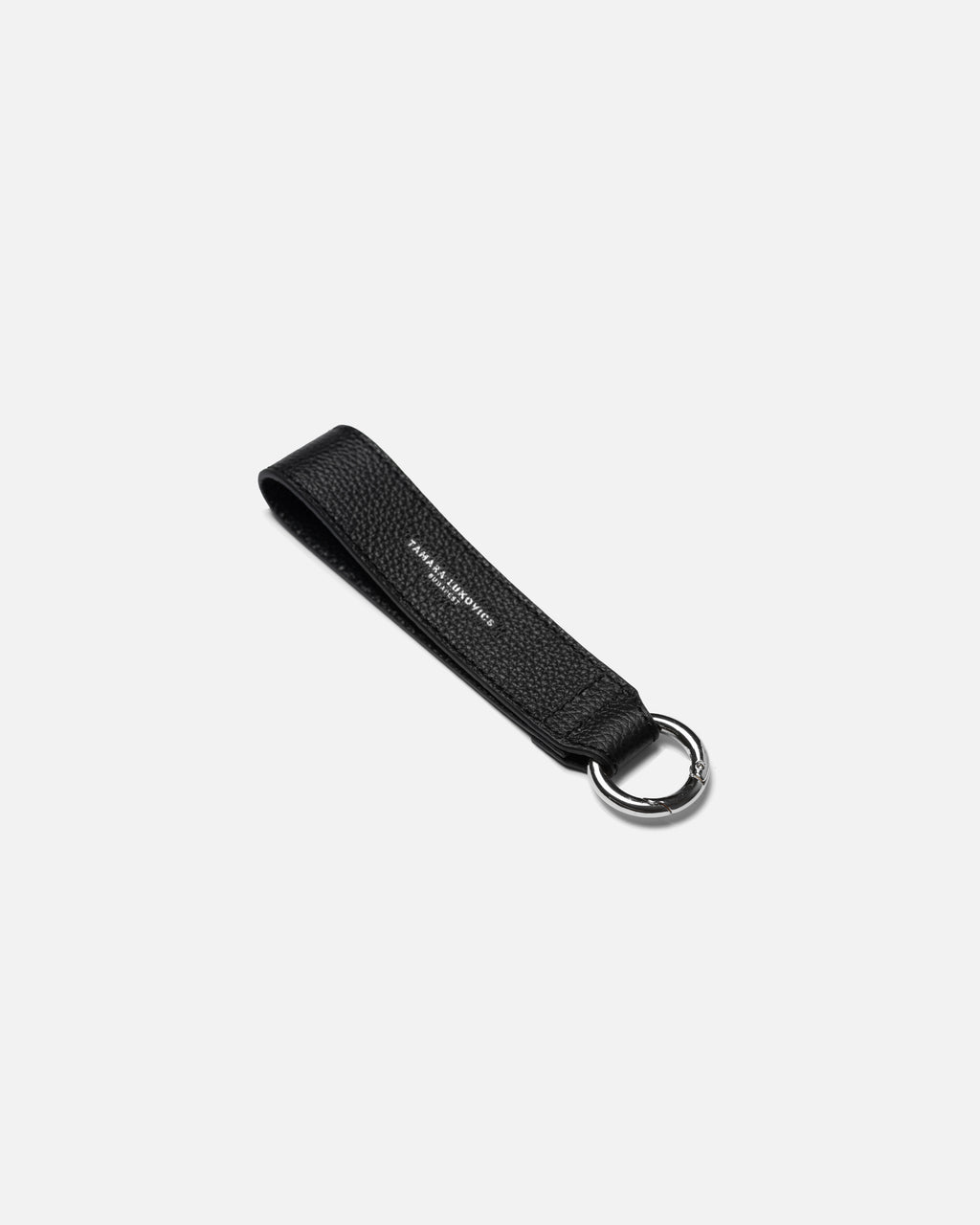 SIGNATURE KEYCHAIN BLACK/SILVER